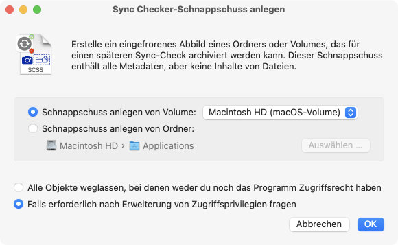 Archivierte
                Scans können als Datenquelle dienen, wodurch Sie
                Dateisätze über die Zeit hinweg beobachten oder andere
                Offline-Prüfungen ausführen können.