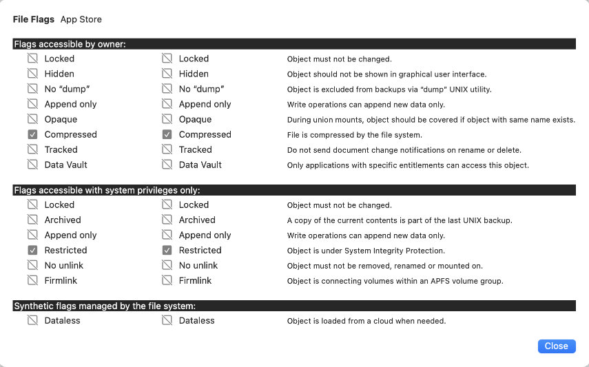 Mismatches found in
                Unix attributes can be analyzed exactly.