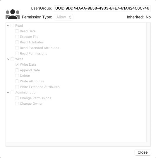 If you are not
                familiar with Access Control List permissions, Sync
                Checker can visualize them for you.