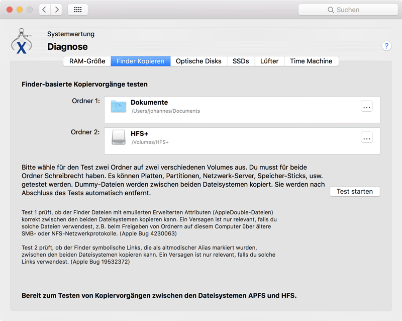 Dateikopiervorgänge überprüfen