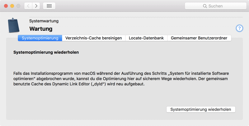 Systemoptimierung