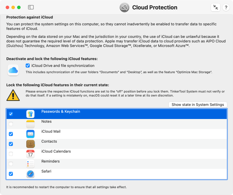 Cloud Protection