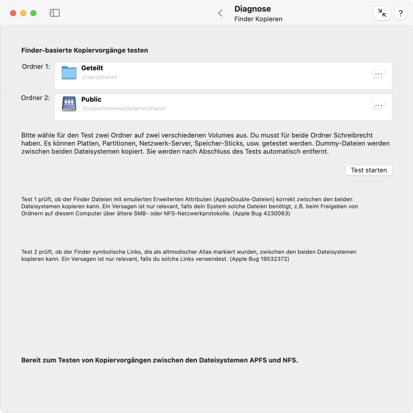 Dateikopiervorgänge überprüfen