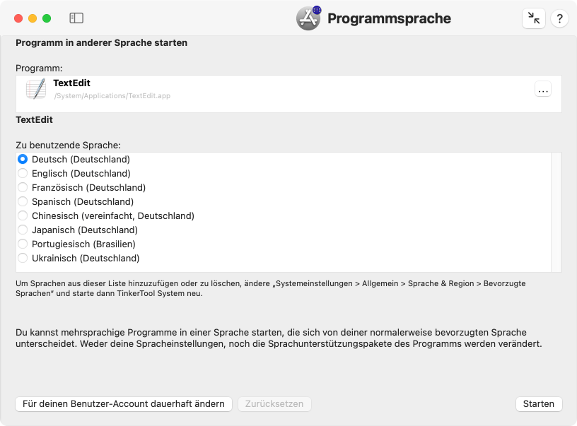 Programmsprache