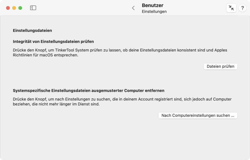 Einstellungen