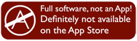 Full software, not
                an App! Definitely not available on the App Store