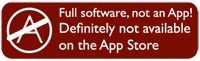 Full software, not an App! Definitely not available on the App Store