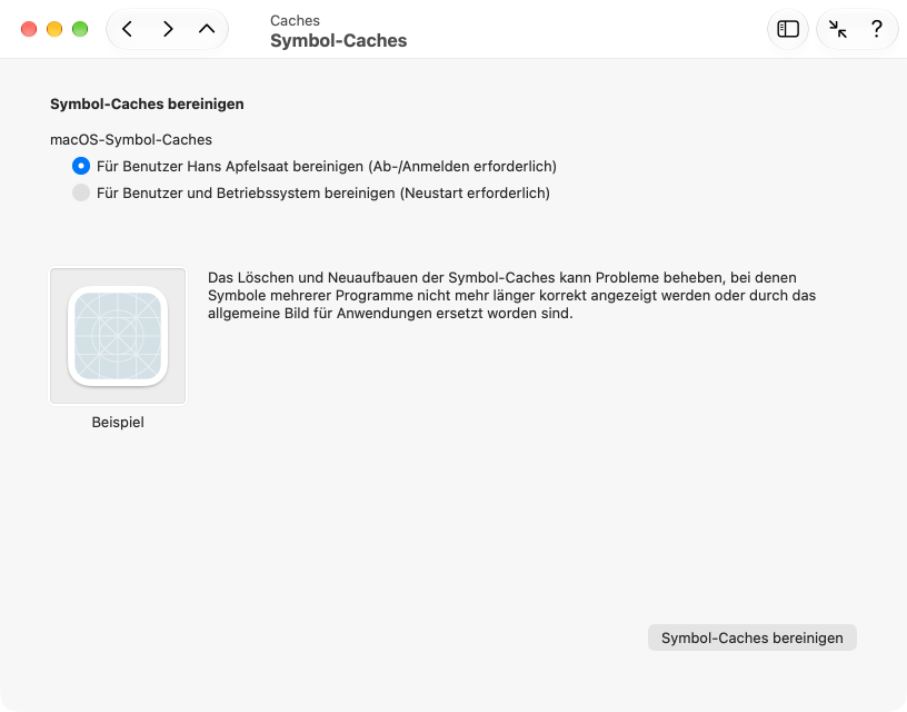 Symbol-Caches