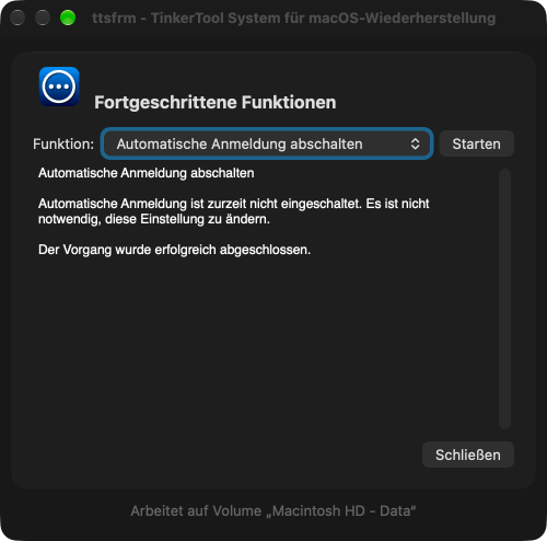 Fortgeschrittene Funktionen
