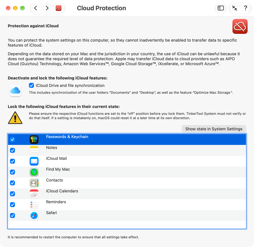 Cloud Protection
