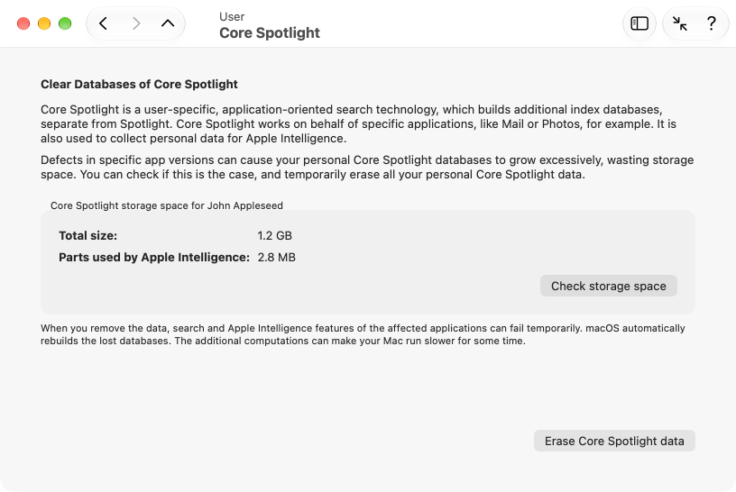 Core Spotlight