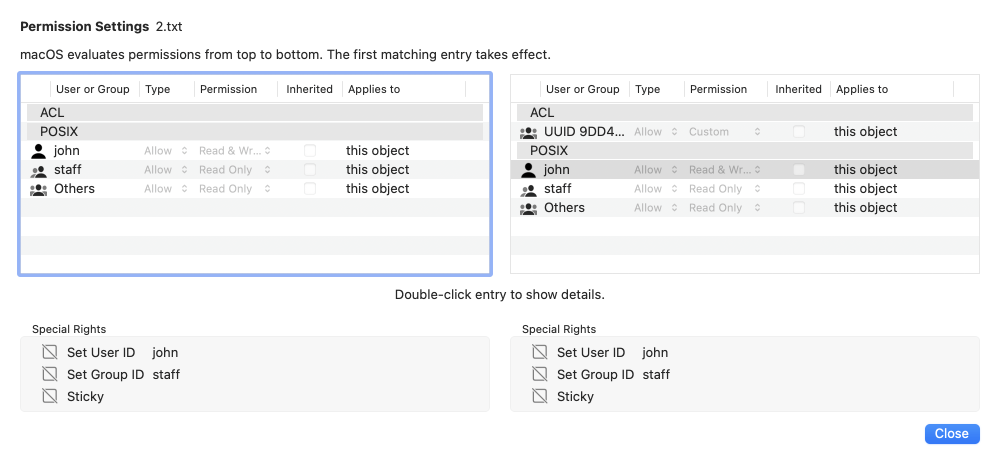 Permission Settings