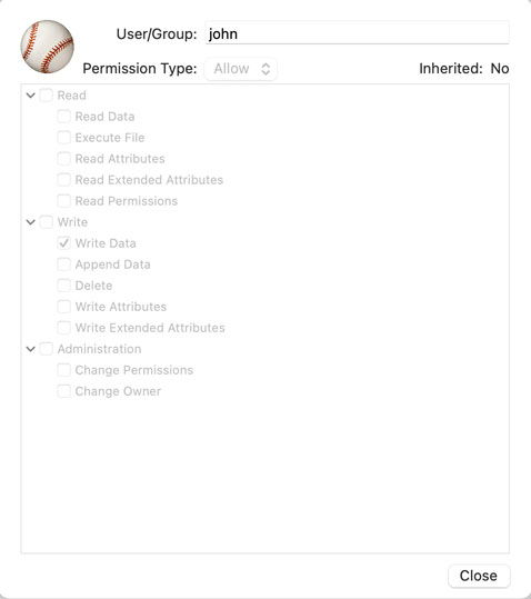 If you are not familiar with Access Control List permissions, Sync Checker can visualize them for you.