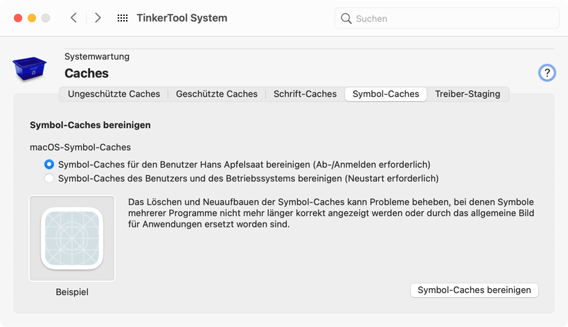 Symbol-Caches