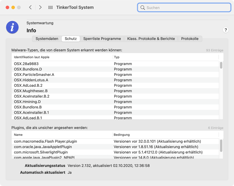 Malware-Schutz