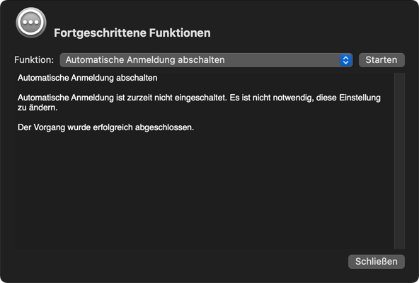 Fortgeschrittene Funktionen