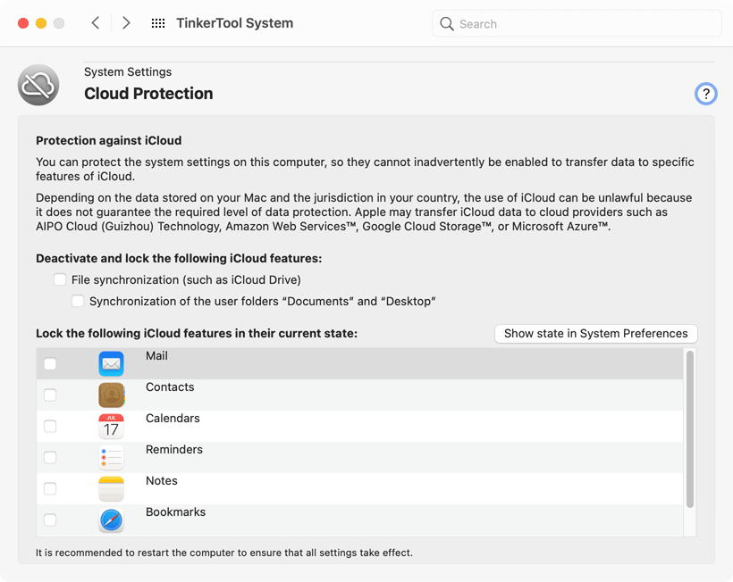 Cloud Protection
