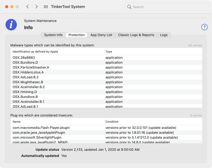 Malware protection