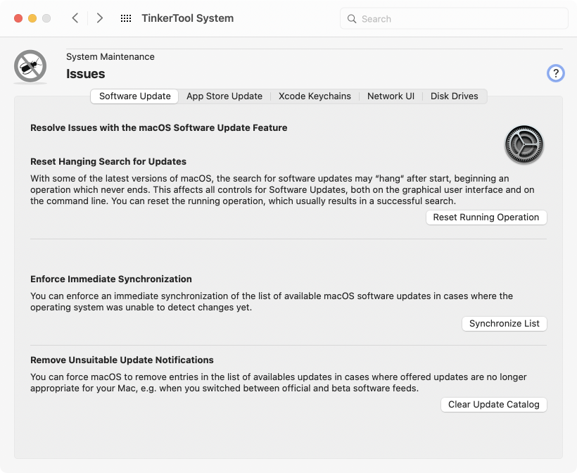 Resolving Issues with the Software Update Feature of macOS