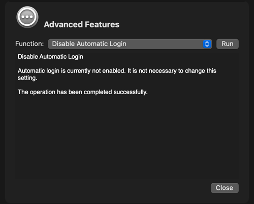 Advanced Features