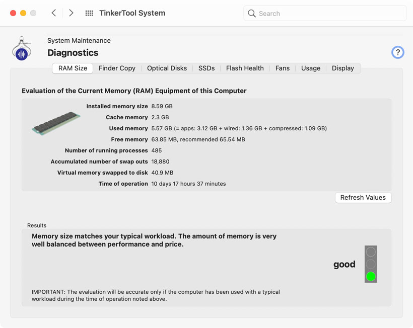 Evaluate if the RAM size of your computer is appropriate for its workload.