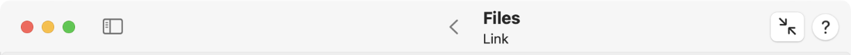 Next to the sidebar, the toolbar is an important control element